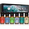 imagePampampJ Fragrance Oil Nature Set  Forest Pine Ocean Breeze Rain Fresh Cut Grass Sandalwood and Bamboo Candle Scents for Candle Making Freshie Scents Soap Making Supplies Diffuser OilElements