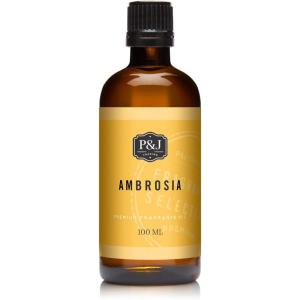 imagePampampJ Trading  Ambrosia Scented Oil 100ml  Fragrance Oil for Candle Making Soap Making Diffuser Oil