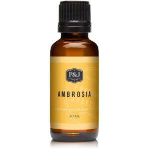 imagePampampJ Trading  Ambrosia Scented Oil 30ml  Fragrance Oil for Candle Making Soap Making Diffuser Oil