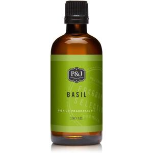 imagePampampJ Trading  Basil Scented Oil 100ml  Fragrance Oil for Candle Making Soap Making Diffuser Oil