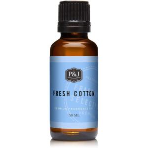 imagePampampJ Trading  Fresh Cotton Scented Oil 30ml  Fragrance Oil for Candle Making Soap Making Diffuser Oil