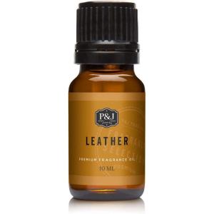 imagePampampJ Trading  Leather Scented Oil 10ml  Fragrance Oil for Candle Making Soap Making Diffuser Oil