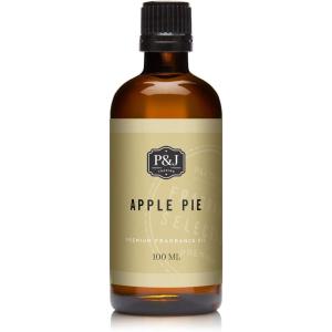 imagePampampJ Trading Fragrance Oil  Apple Pie Oil 100ml  Candle Scents for Candle Making Freshie Scents Soap Making Supplies Diffuser Oil ScentsApple Pie