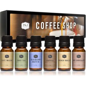 imagePampampJ Trading Fragrance Oil  Apple Pie Oil 100ml  Candle Scents for Candle Making Freshie Scents Soap Making Supplies Diffuser Oil ScentsCoffee Shop