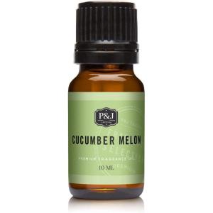 imagePampampJ Trading Fragrance Oil  Cucumber Melon Oil 10ml  Candle Scents for Candle Making Freshie Scents Soap Making Supplies Diffuser Oil Scents