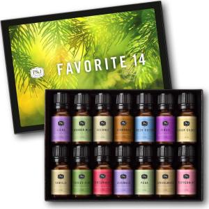 imagePampampJ Trading Fragrance Oil Winter Set  Cinnamon Gingerbread Sugar Cookies Harvest Spice Peppermint and Christmas Wreath Candle Scents for Candle Making Freshie Scents Soap Making SuppliesFavorite