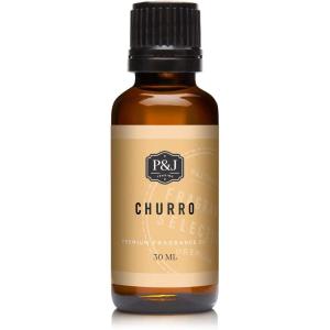 imagePampampJ Fragrance Oil  Churro Oil 30ml  Candle Scents for Candle Making Freshie Scents Soap Making Supplies Diffuser Oil Scents