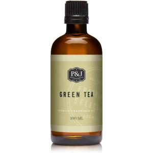 imagePampampJ Fragrance Oil  Green Tea 100ml  Candle Scents Soap Scents Diffuser Oil Fresh Scents