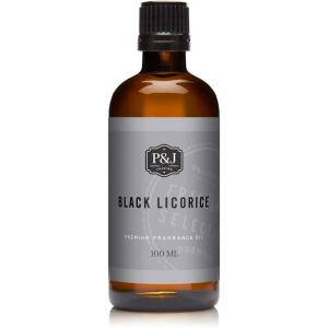 imagePampampJ Trading  Black Licorice Scented Oil 100ml  Fragrance Oil for Candle Making Soap Making Diffuser Oil