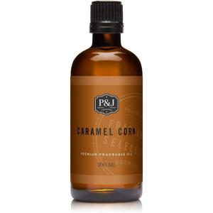 imagePampampJ Trading  Caramel Corn Scented Oil 100ml  Fragrance Oil for Candle Making Soap Making Diffuser Oil