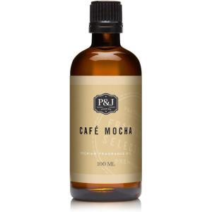 imagePampampJ Trading Fragrance Oil  Caf Mocha Oil 100ml  Candle Scents for Candle Making Freshie Scents Soap Making Supplies Diffuser Oil Scents