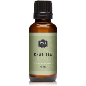 imagePampampJ Trading Fragrance Oil  Chai Tea Oil 30ml  Candle Scents for Candle Making Freshie Scents Soap Making Supplies Diffuser Oil Scents