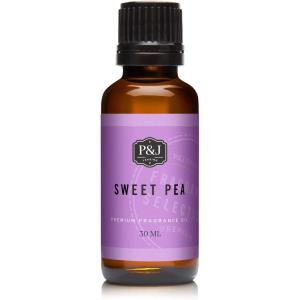 imagePampampJ Trading Fragrance Oil  Sweet Pea Oil 30ml  Candle Scents for Candle Making Freshie Scents Soap Making Supplies Diffuser Oil Scents