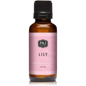imagePampampJ Trading Lily Essential Oil 30ml  Premium Grade Fragrance Oil for Candle Making Diffuser Soap Perfume Aromatherapy Home ampamp Car Diffusion
