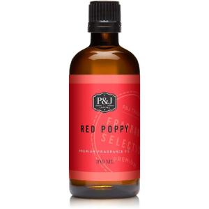 imagePampampJ Fragrance Oil  Red Poppy Oil 100ml  Candle Scents Soap Making Diffuser Oil Fresh Scents