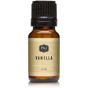 imagePampampJ Fragrance Oil  Vanilla 10ml  Candle Scents Soap Making Diffuser Oil Fresh Scents