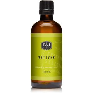 imagePampampJ Fragrance Oil  Vetiver 100ml  Candle Scents Soap Making Diffuser Oil Fresh Scents338 Fl Oz Pack of 1