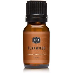 imagePampampJ Trading  Teakwood Scented Oil 10ml  Fragrance Oil for Candle Making Soap Making Diffuser OilTeakwood