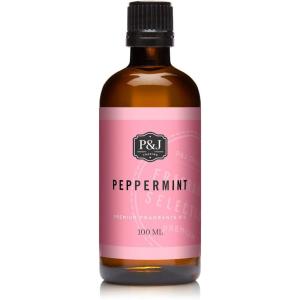 imagePampampJ Fragrance Oil  Peppermint Oil 100ml  Candle Scents for Candle Making Freshie Scents Soap Making Supplies Diffuser Oil Scents