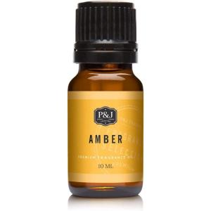 imagePampampJ Trading  Amber Scented Oil 10ml  Fragrance Oil for Candle Making Soap Making Diffuser Oil1