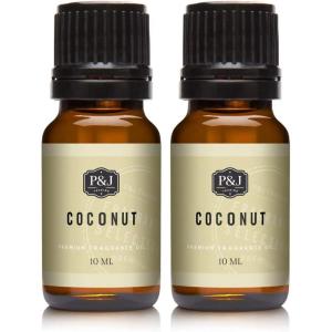 imagePampampJ Trading  Coconut Scented Oil 10ml  Fragrance Oil for Candle Making Soap Making Diffuser Oil2