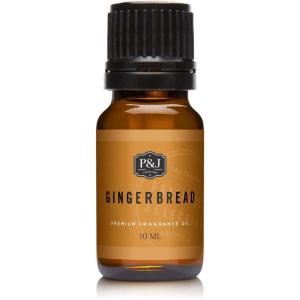 imagePampampJ Trading  Gingerbread Scented Oil 10ml  Fragrance Oil for Candle Making Soap Making Diffuser Oil1