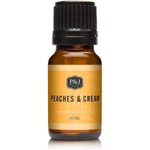 imagePampampJ Trading  Peaches ampamp Cream Scented Oil 10ml  Fragrance Oil for Candle Making Soap Making Diffuser Oil1