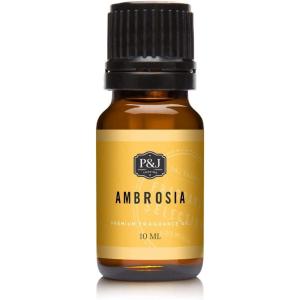 imagePampampJ Trading Fragrance Oil  Ambrosia Oil 10ml  Candle Scents for Candle Making Freshie Scents Soap Making Supplies Diffuser Oil Scents1