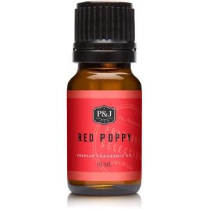 imagePampampJ Trading Fragrance Oil  Red Poppy Oil 10ml  Candle Scents for Candle Making Freshie Scents Soap Making Supplies Diffuser Oil Scents1