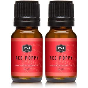 imagePampampJ Trading Fragrance Oil  Red Poppy Oil 10ml  Candle Scents for Candle Making Freshie Scents Soap Making Supplies Diffuser Oil Scents2
